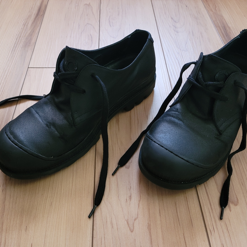 Black Lace-Up Shoes